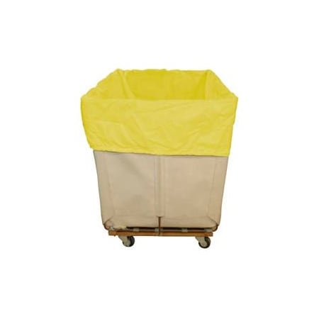 H.G. Maybeck Co HG Maybeck Hamper Basket Liner, 200 Denier Nylon, 24 Bushel, Yellow HBL24NL20-YL